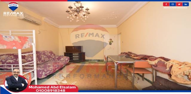شقة للإيجار فى ميامي - قسم المنتزه - الإسكندرية
