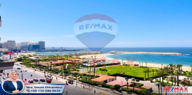 شقة للإيجار فى سان استيفانو - قسم الرمل - الإسكندرية