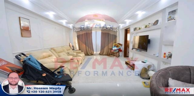 شقة للبيع فى سموحة - قسم سيدى جابر - الإسكندرية