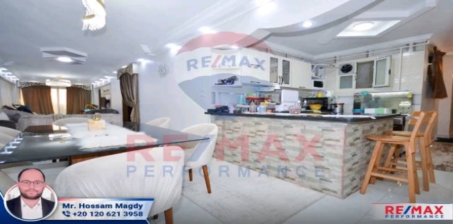 شقة للبيع فى سموحة - قسم سيدى جابر - الإسكندرية