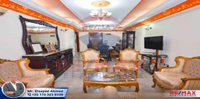 شقة للبيع فى سموحة - قسم سيدى جابر - الإسكندرية