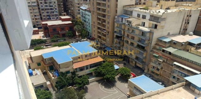 شقة للإيجار فى جناكليس - قسم الرمل - الإسكندرية