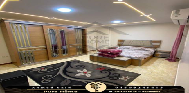 شقة للإيجار فى ميامي - قسم المنتزه - الإسكندرية