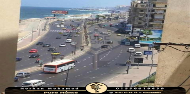 شقة للبيع فى الشاطبي - قسم باب شرقي - الإسكندرية