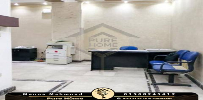 مكتب للإيجار فى لوران - قسم الرمل - الإسكندرية