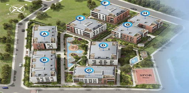 شقة للبيع فى بيليك دوزو - إسطنبول