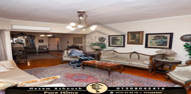 شقة للبيع فى الشاطبي - قسم باب شرقي - الإسكندرية