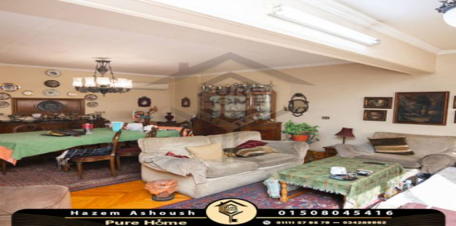 شقة للبيع فى الشاطبي - قسم باب شرقي - الإسكندرية