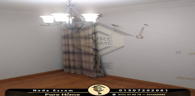 شقة للبيع فى سموحة - قسم سيدى جابر - الإسكندرية